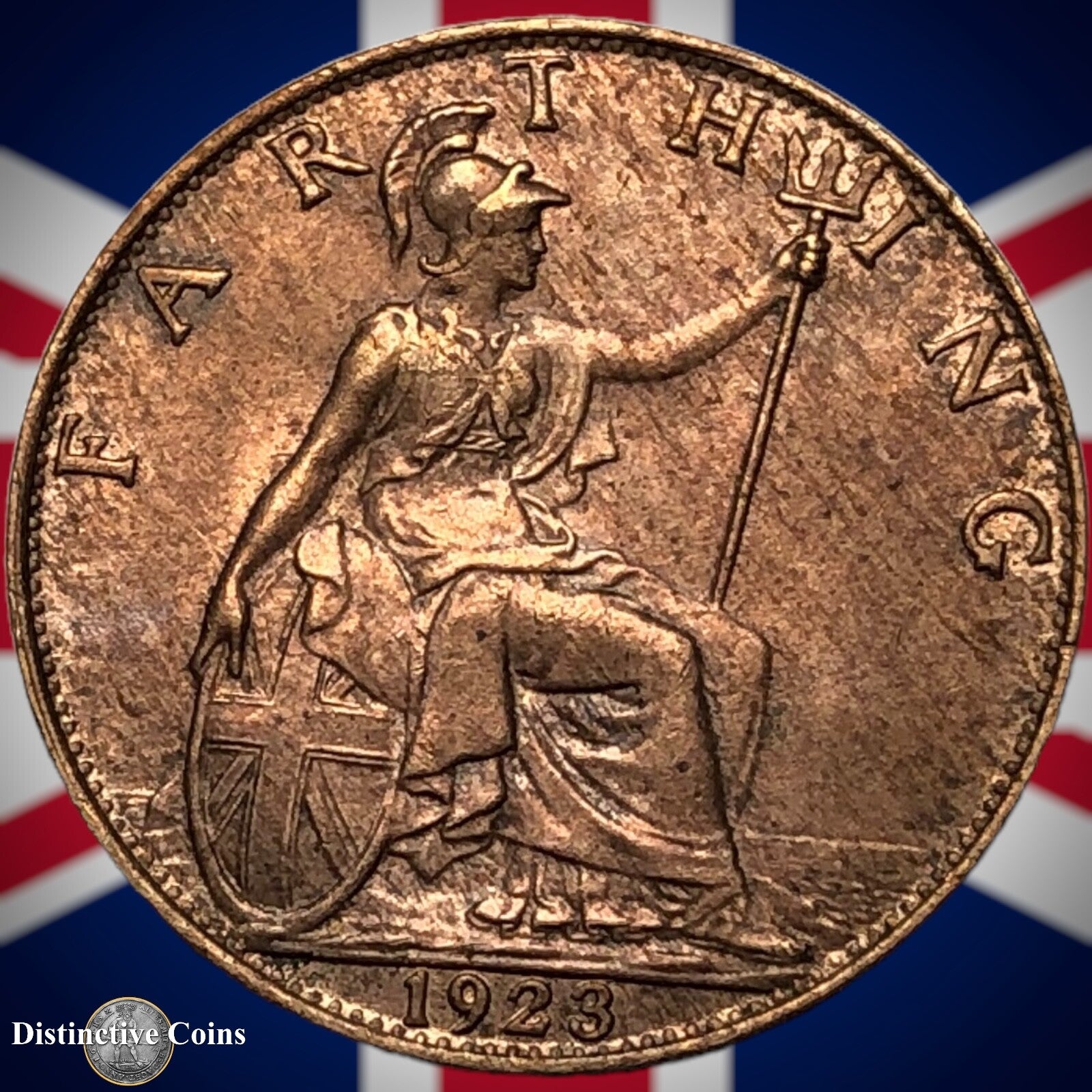 Great Britain 1923 Farthing 1/4d GB4779