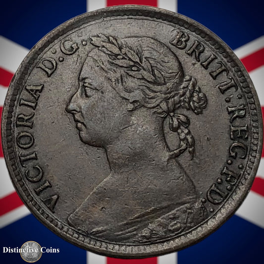 Great Britain 1895 Farthing 1/4d GB4399