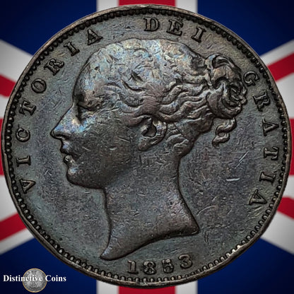 Great Britain 1853 Farthing 1/4d GB3442