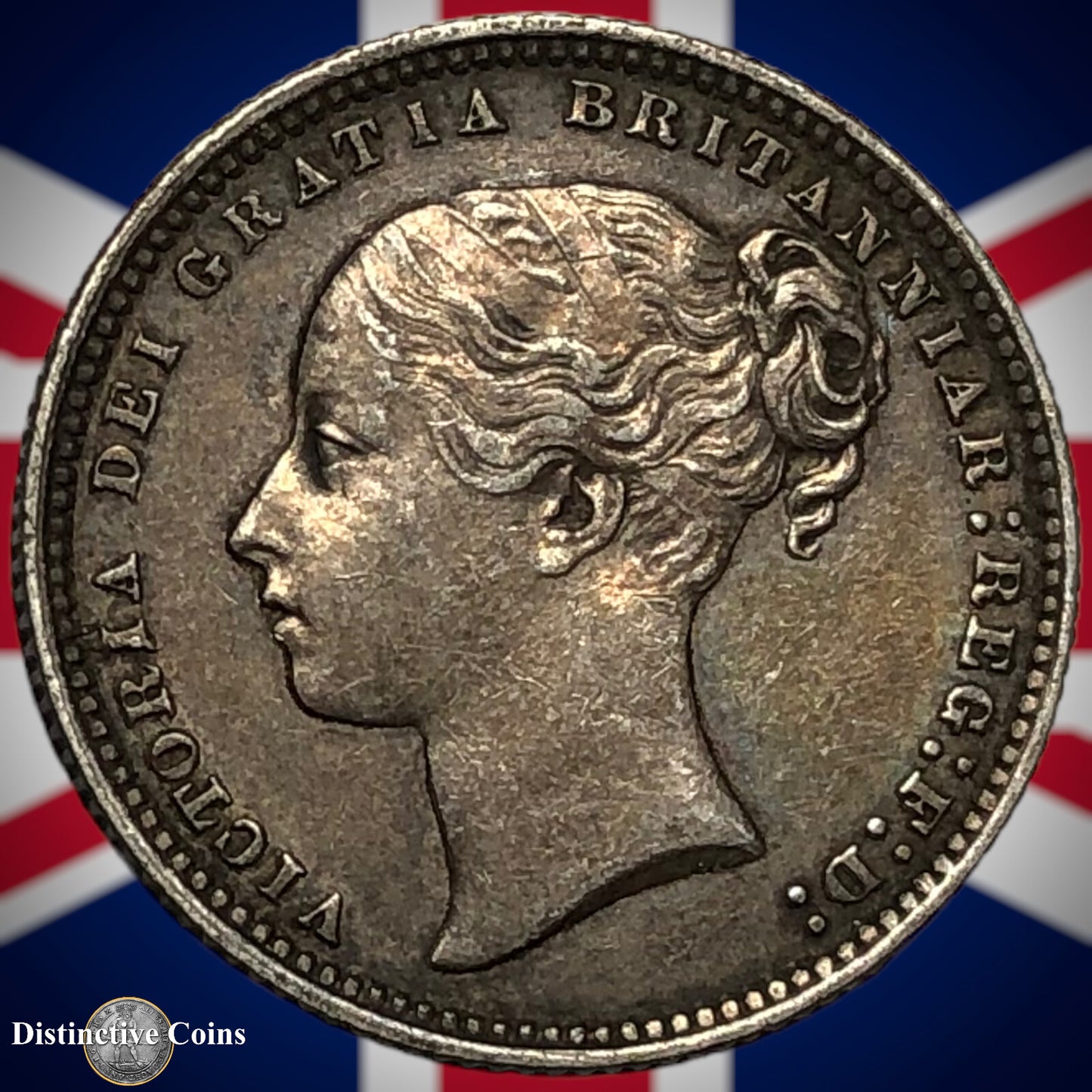 Great Britain 1871 British One Shilling GB0317