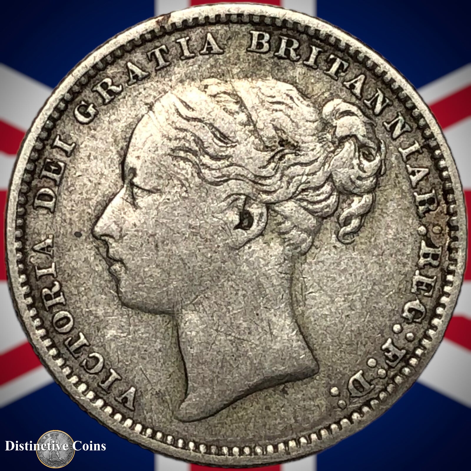 Great Britain 1880 British One Shilling GB0395