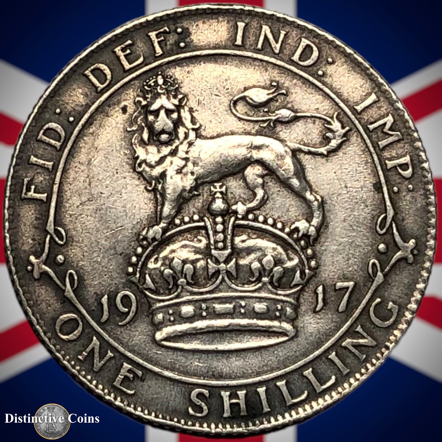 Great Britain 1917 One Shilling GB1004