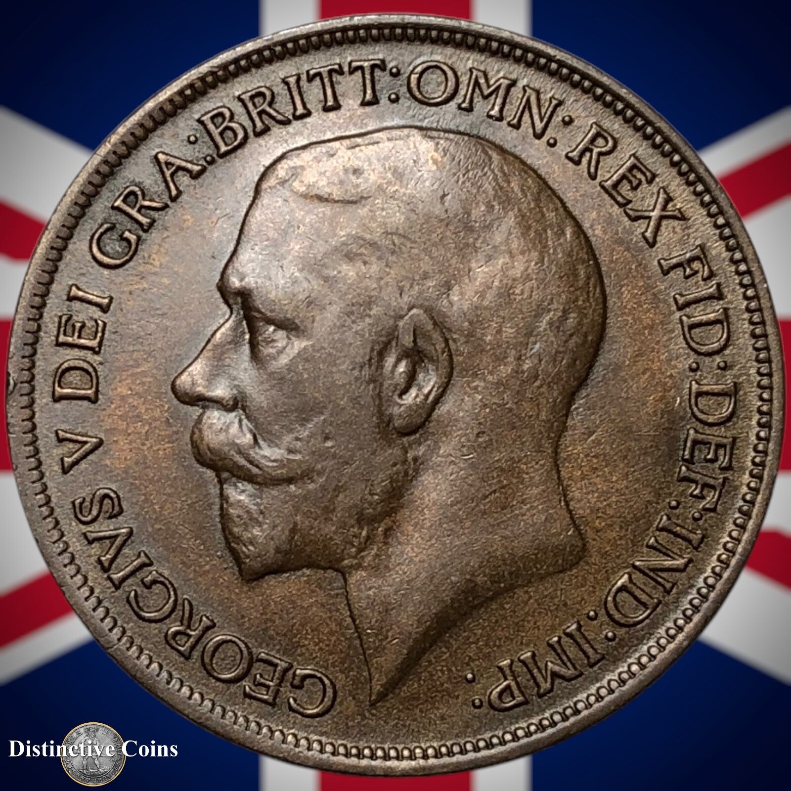 Great Britain 1915 Penny 1d GB6823