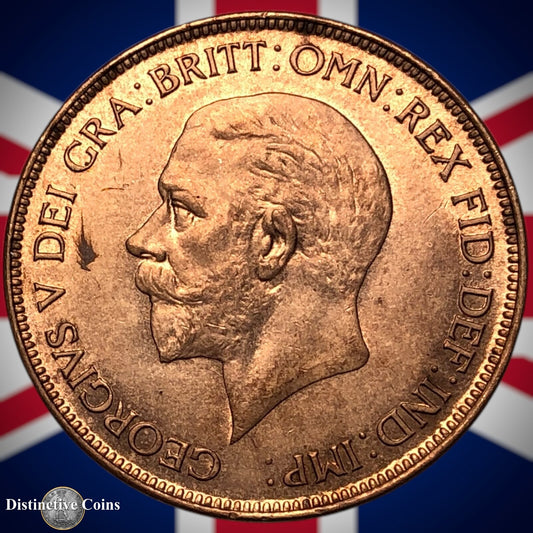 Great Britain 1928 Penny 1d GB7081