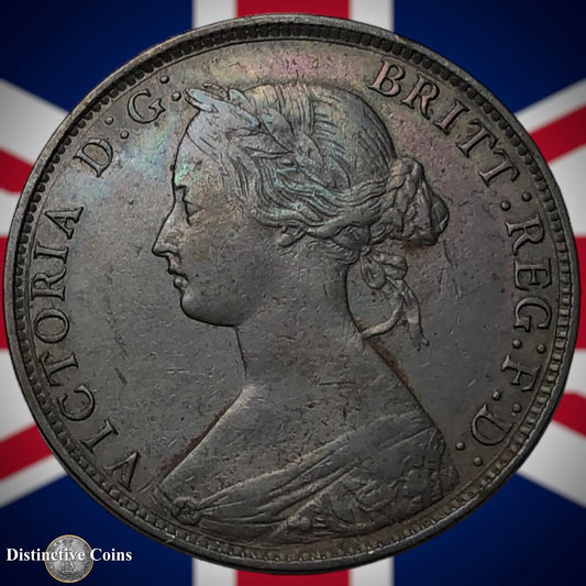 Great Britain 1861 Half Penny 1/2d GB5352