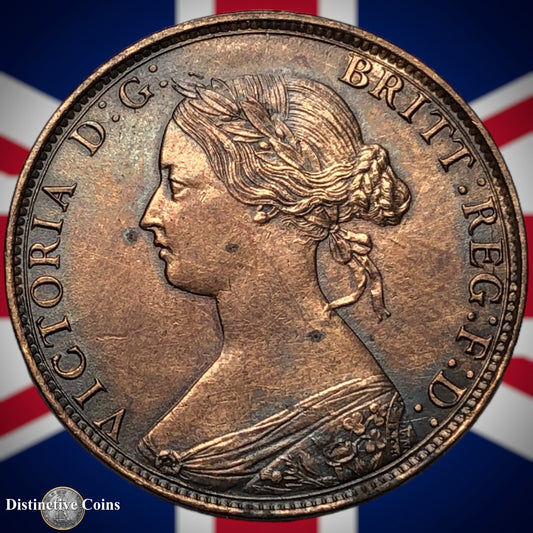 Great Britain 1861 Half Penny 1/2d GB5404