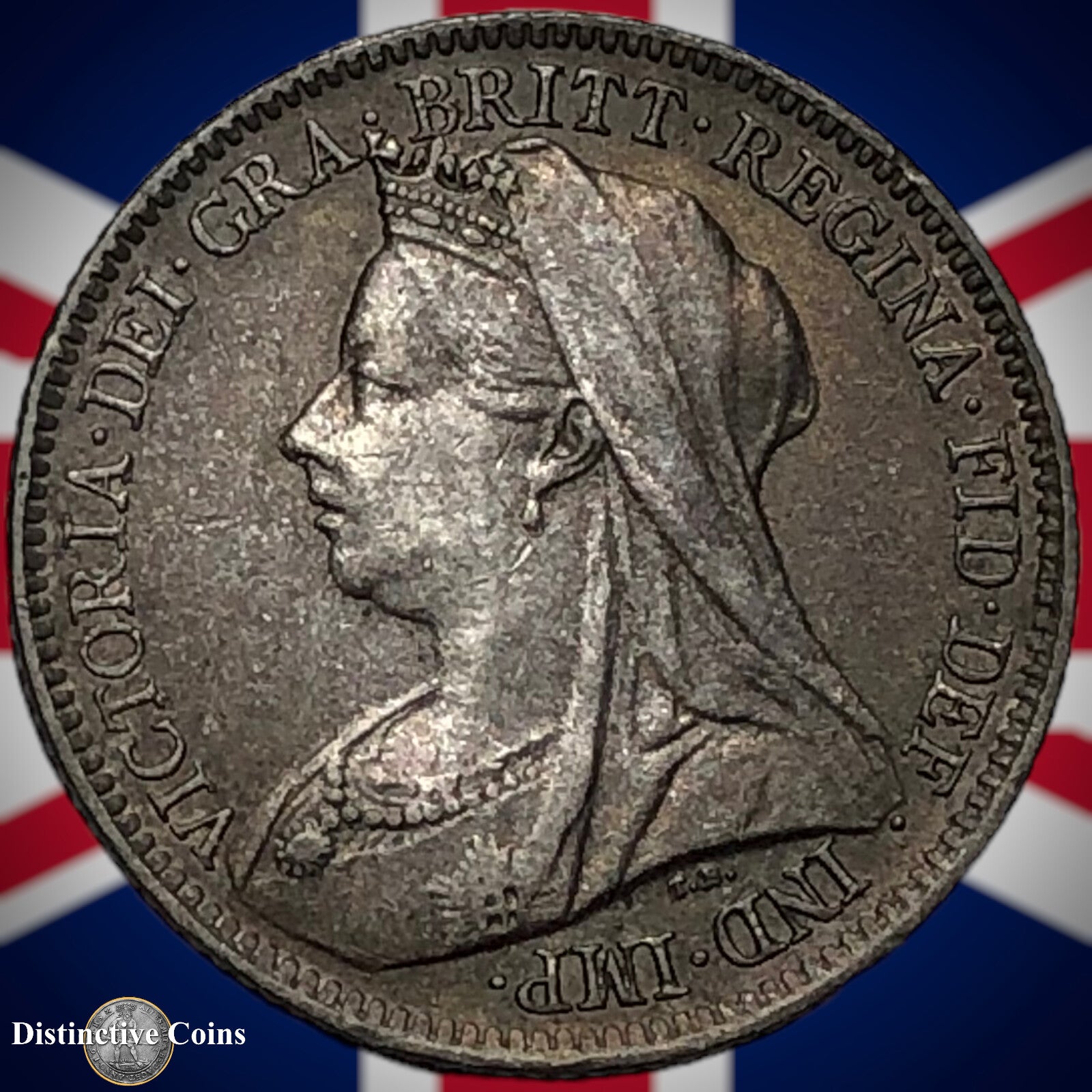 Great Britain 1900 Six Pence GB1480