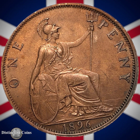 Great Britain 1896 Penny 1d GB6585