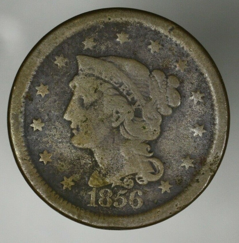 US 1856 Large Cent Slating 5  A2882