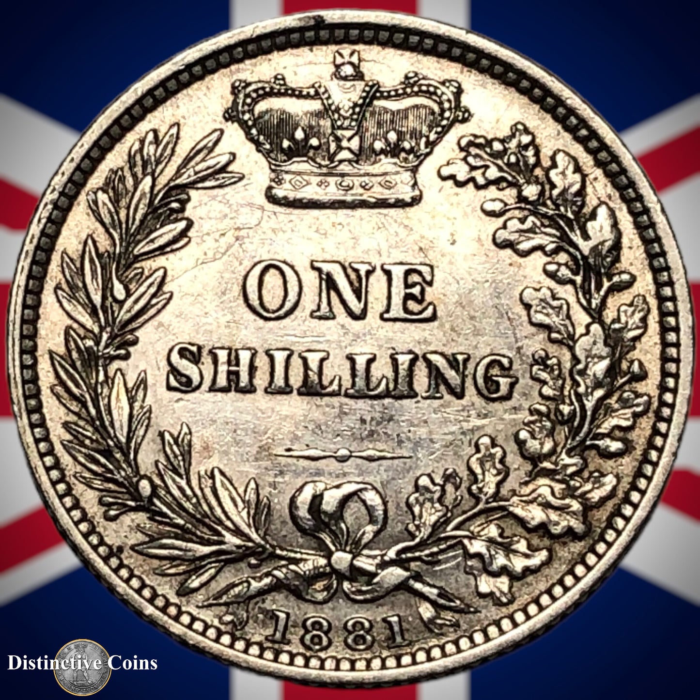 Great Britain 1881 British One Shilling GB0408