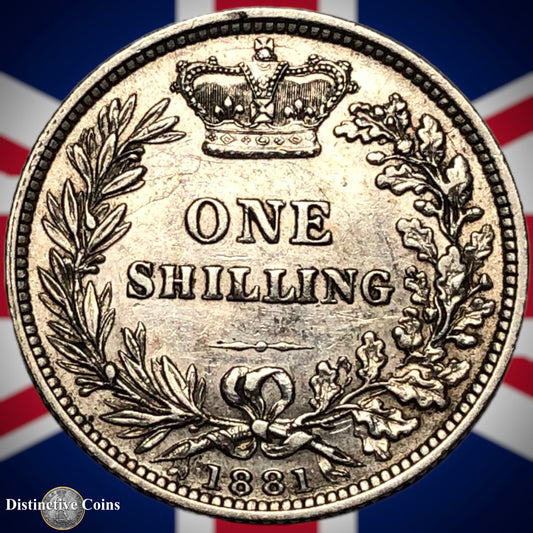 Great Britain 1881 British One Shilling GB0408