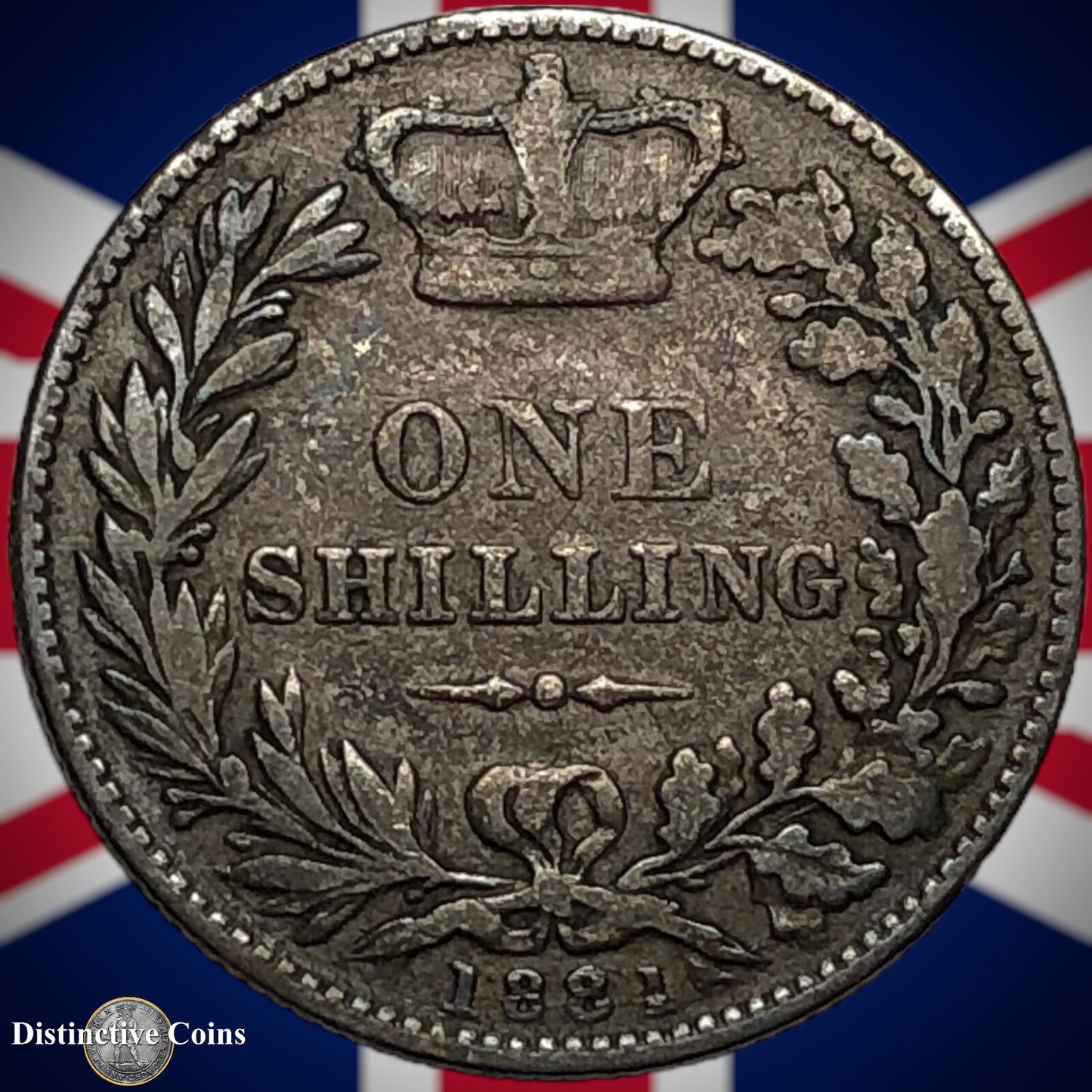 Great Britain 1881 British One Shilling GB0401