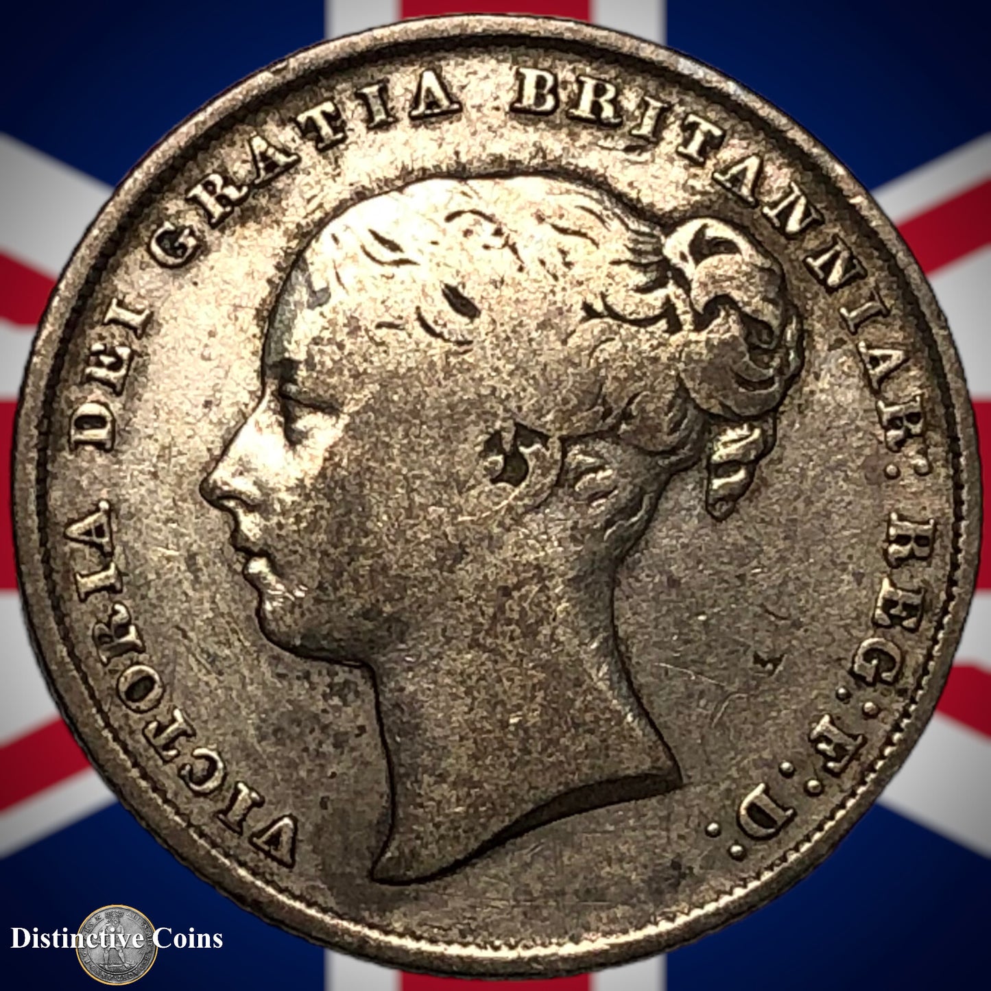 Great Britain 1844 British One Shilling GB0187