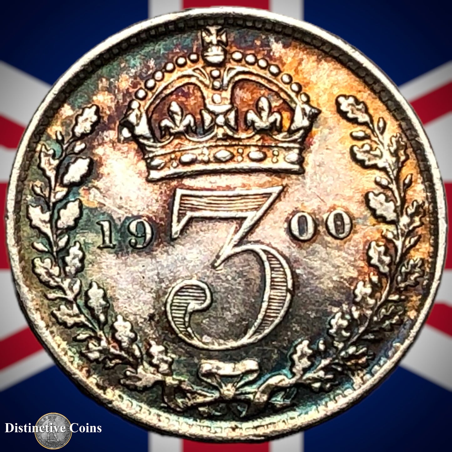 Great Britain 1900 Three Pence GB2071