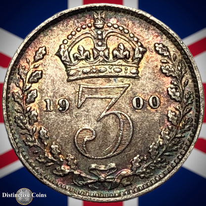 Great Britain 1900 Three Pence GB2066