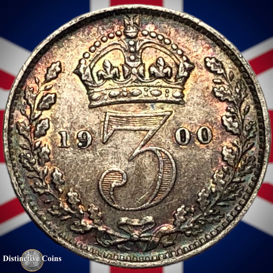 Great Britain 1900 Three Pence GB2066