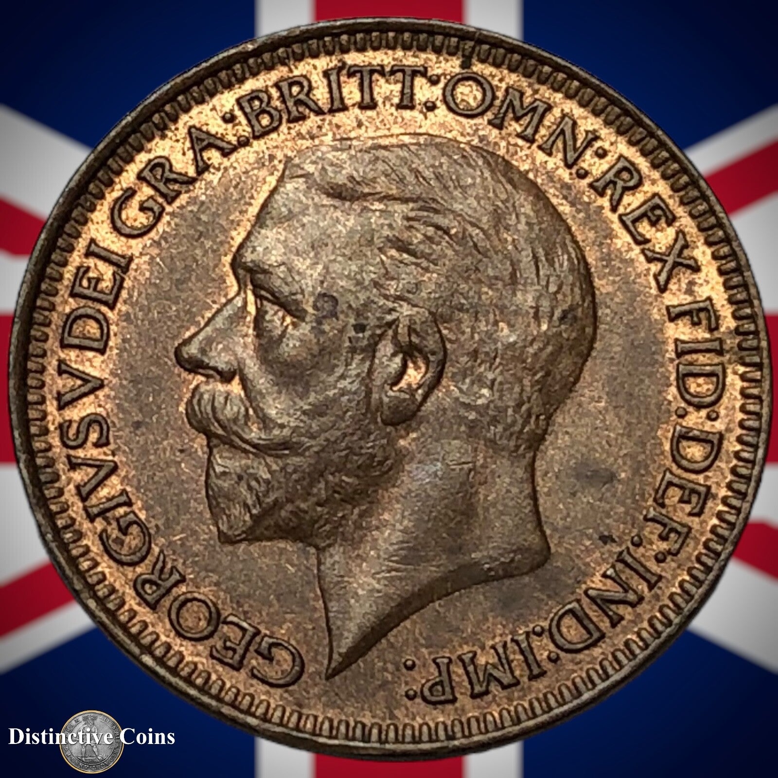 Great Britain 1929 Farthing 1/4d GB4876