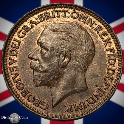 Great Britain 1929 Farthing 1/4d GB4876