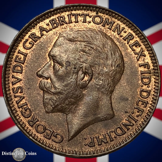 Great Britain 1929 Farthing 1/4d GB4876