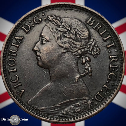 Great Britain 1890 Farthing 1/4d GB4272