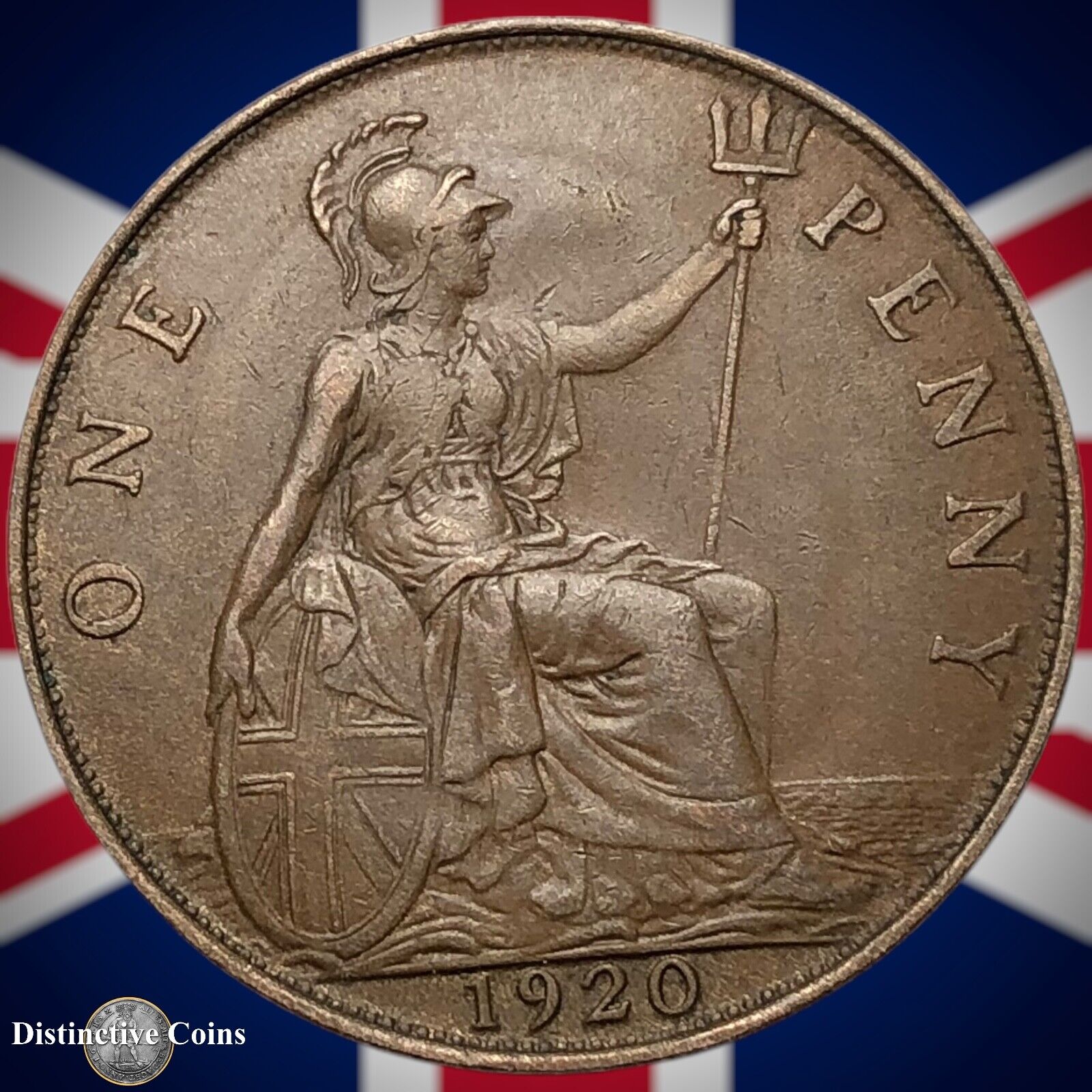 Great Britain 1920 Penny 1d GB6948