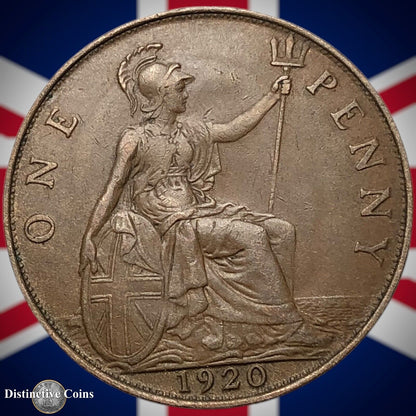 Great Britain 1920 Penny 1d GB6948