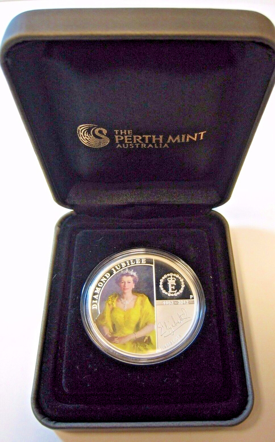 2012 Australia Dollar Proof Q.E.II Commemoration 50 Years 