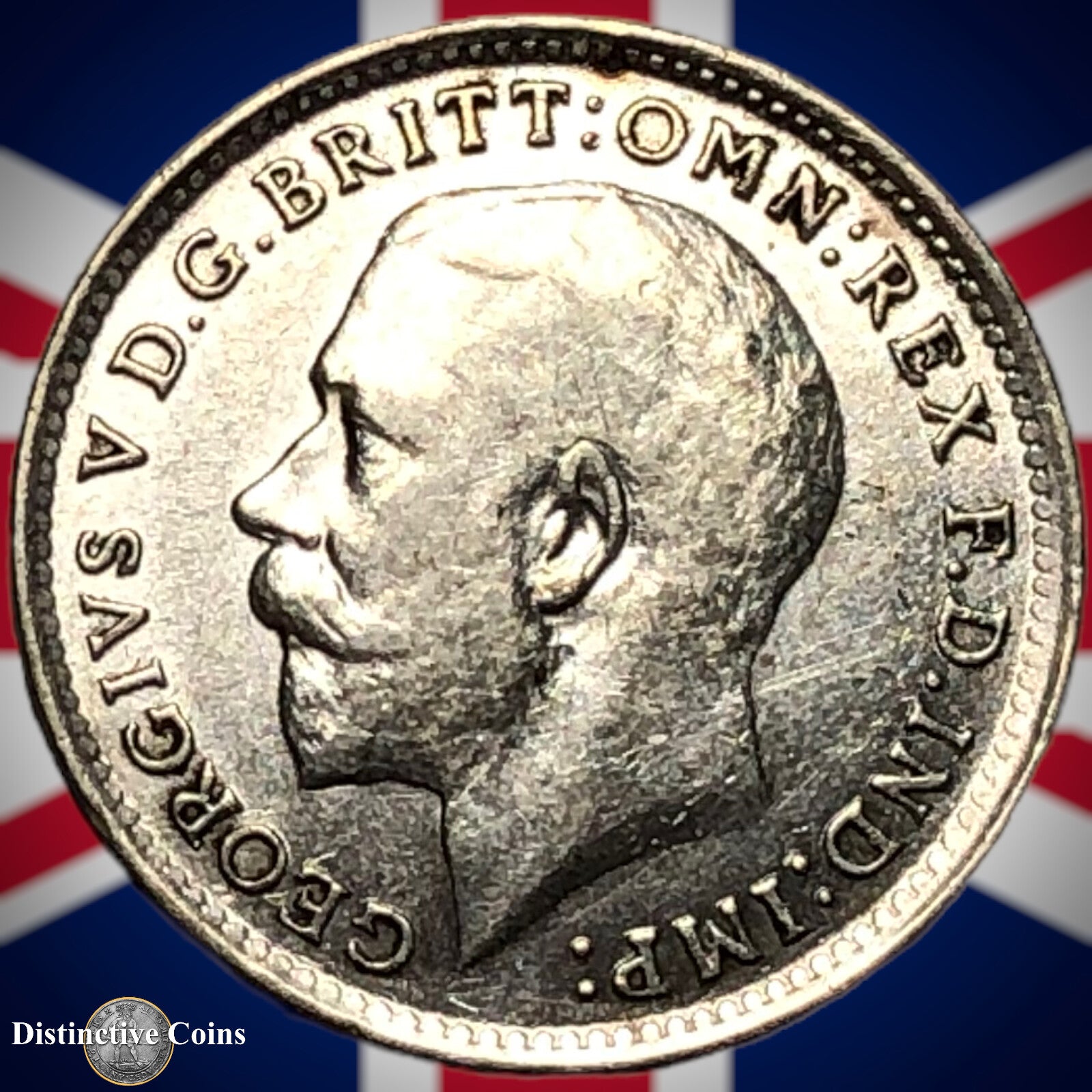 Great Britain 1916 Three Pence GB2165