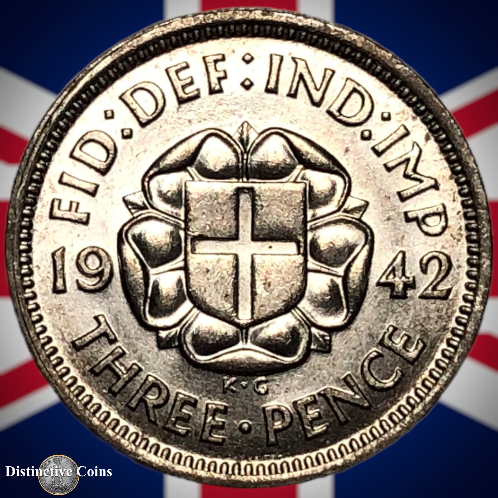 Great Britain 1942 Three Pence GB2346