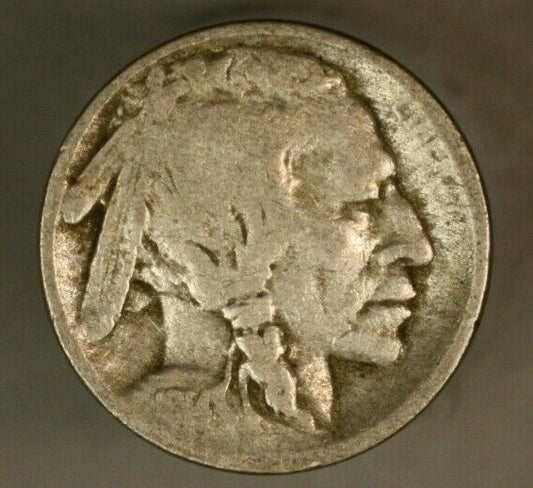 1914 D Buffalo Nickel Circulated      