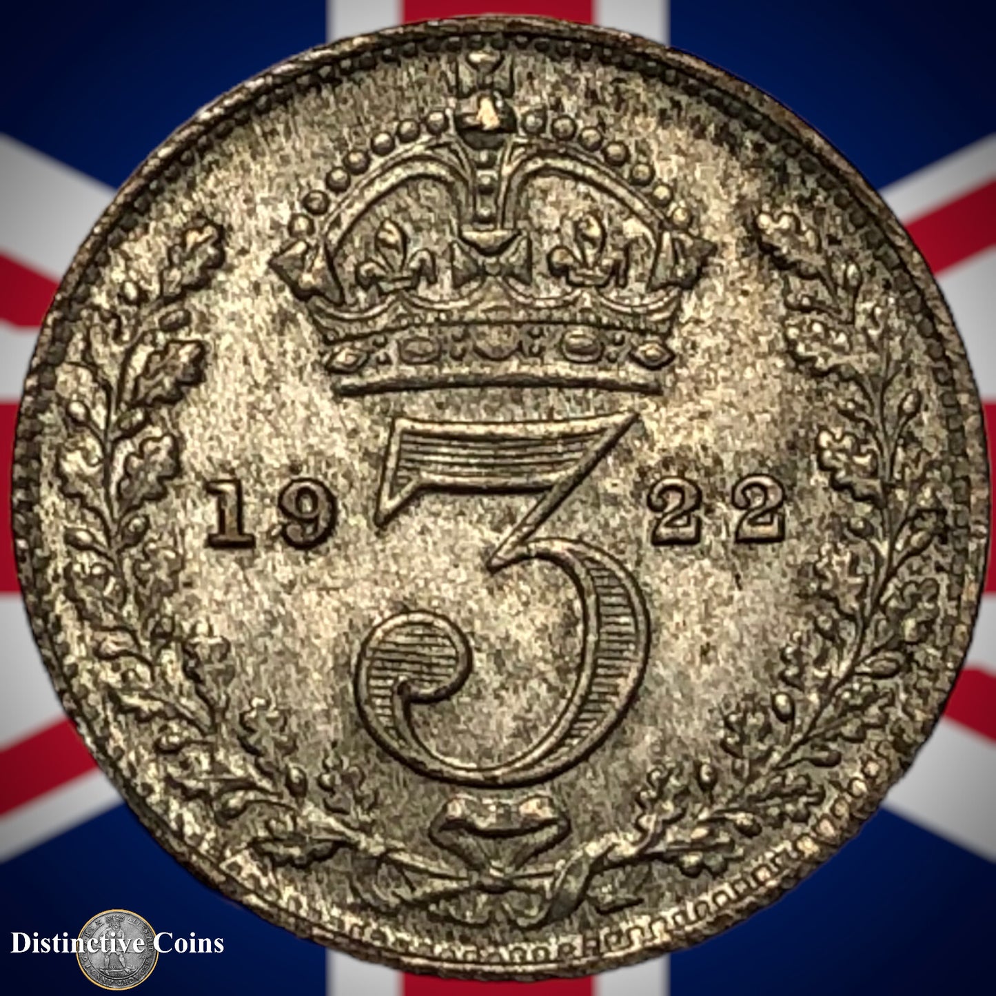 Great Britain 1922 Three Pence GB2204