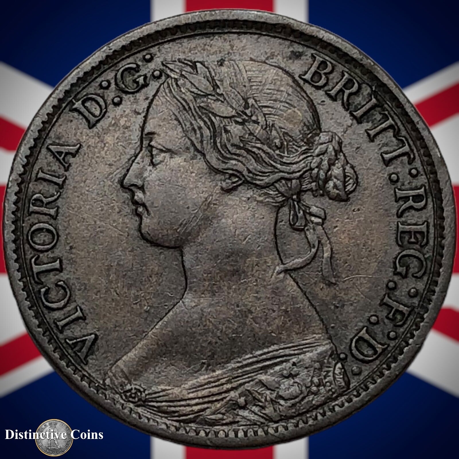 Great Britain 1866 Farthing 1/4d GB3563