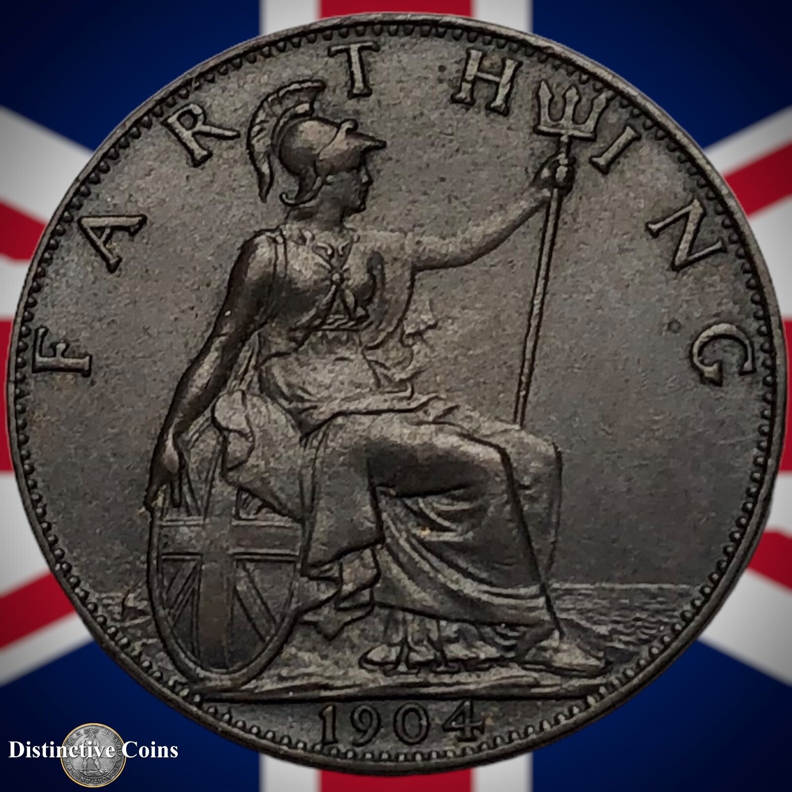 Great Britain 1904 Farthing 1/4d GB4565