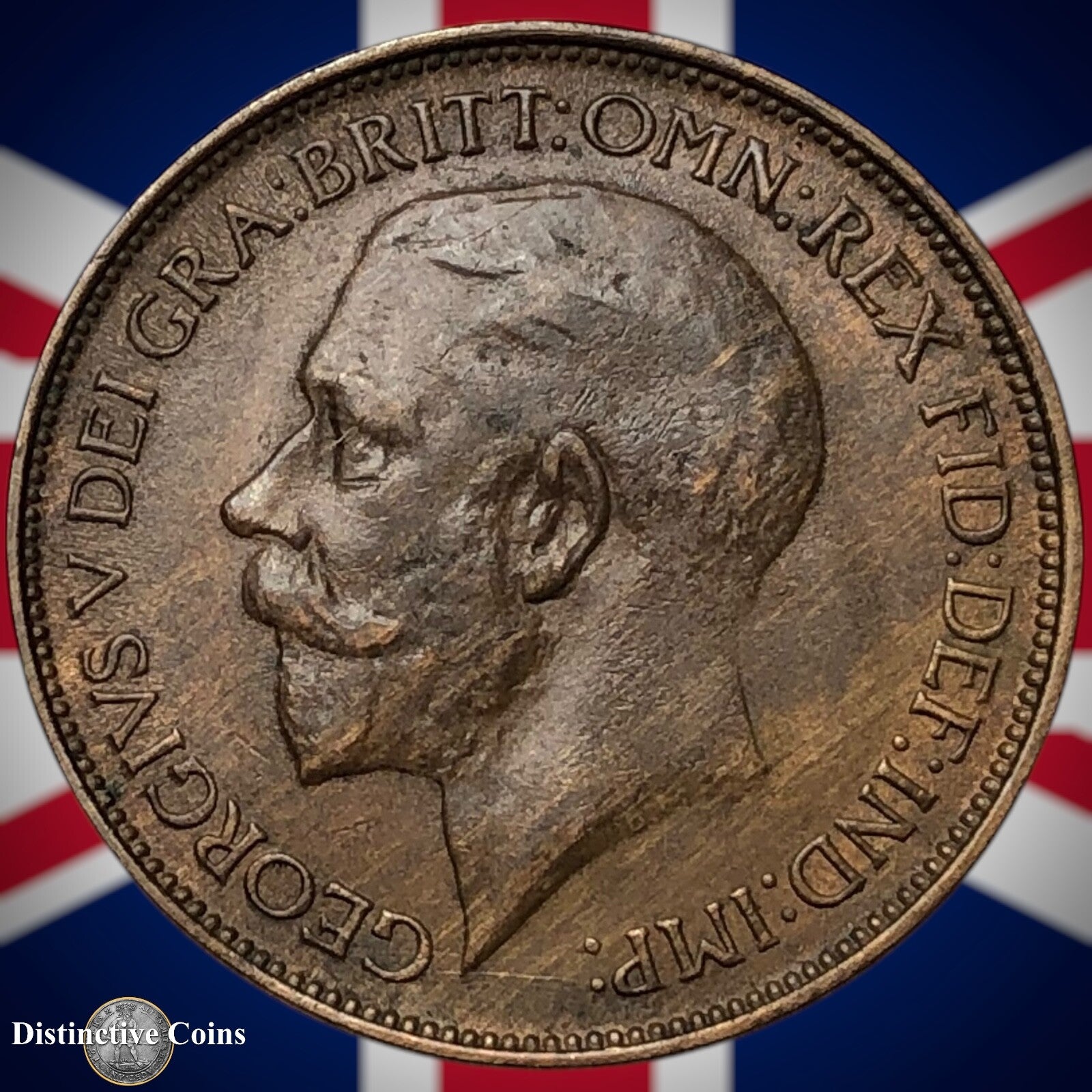 Great Britain 1921 Half Penny 1/2d GB5881