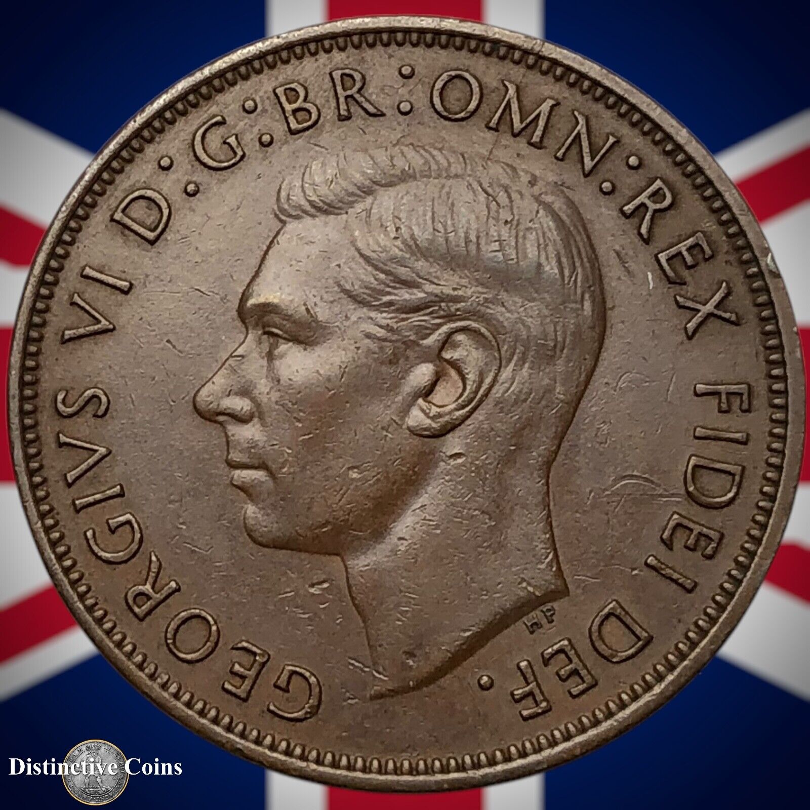 Great Britain 1950 Penny 1d GB7300