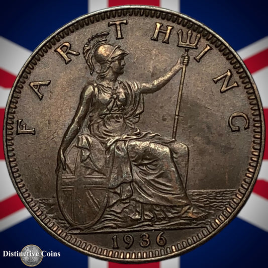 Great Britain 1936 Farthing 1/4d GB4971