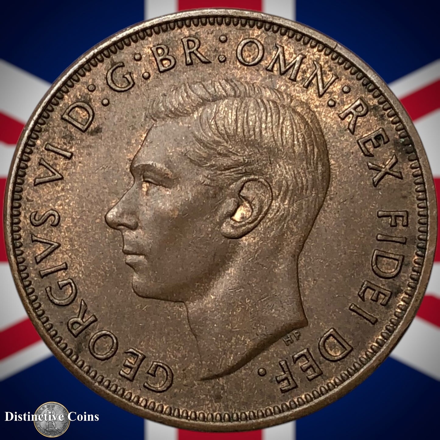 Great Britain 1950 Penny 1d GB7312