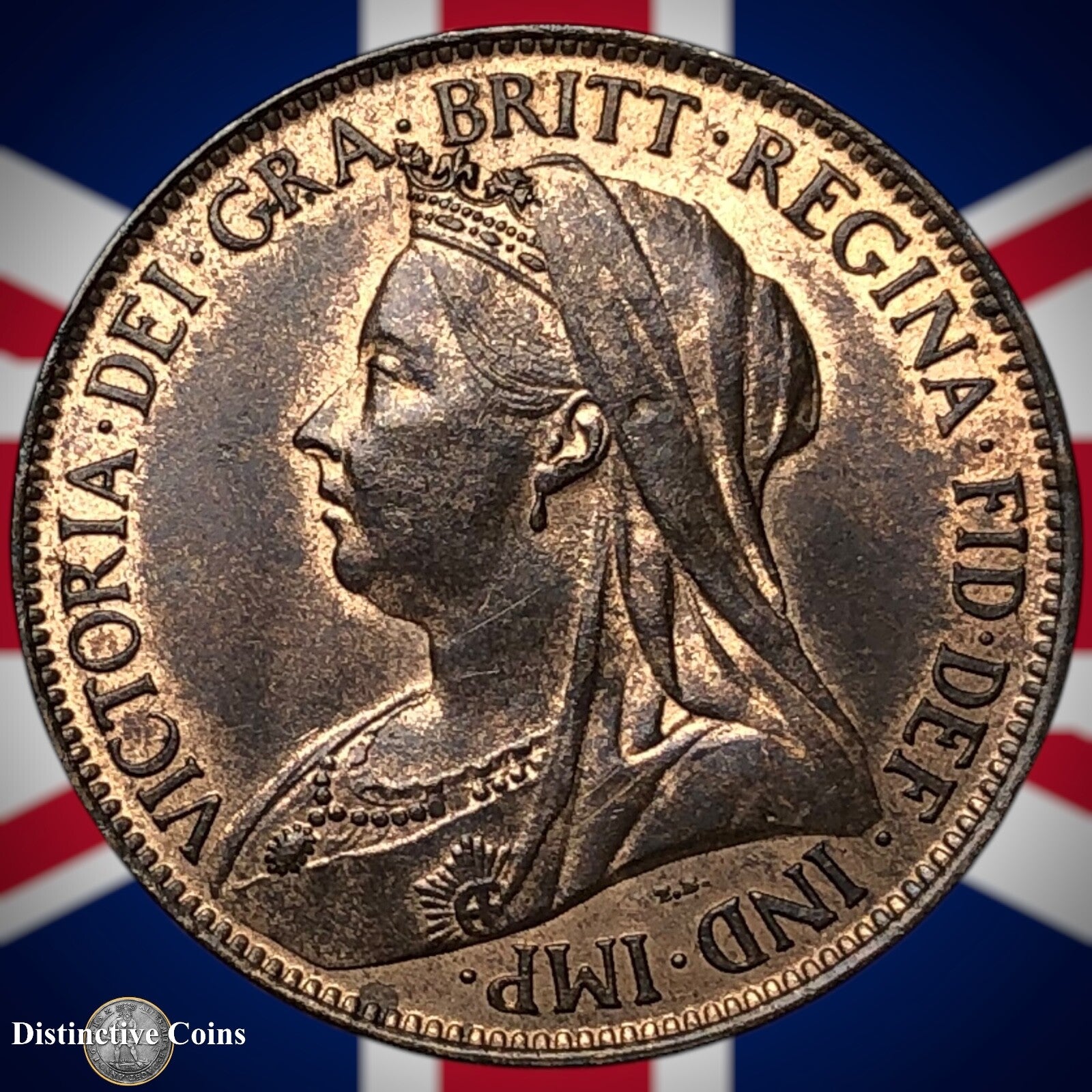 Great Britain 1895 Half Penny 1/2d GB5719