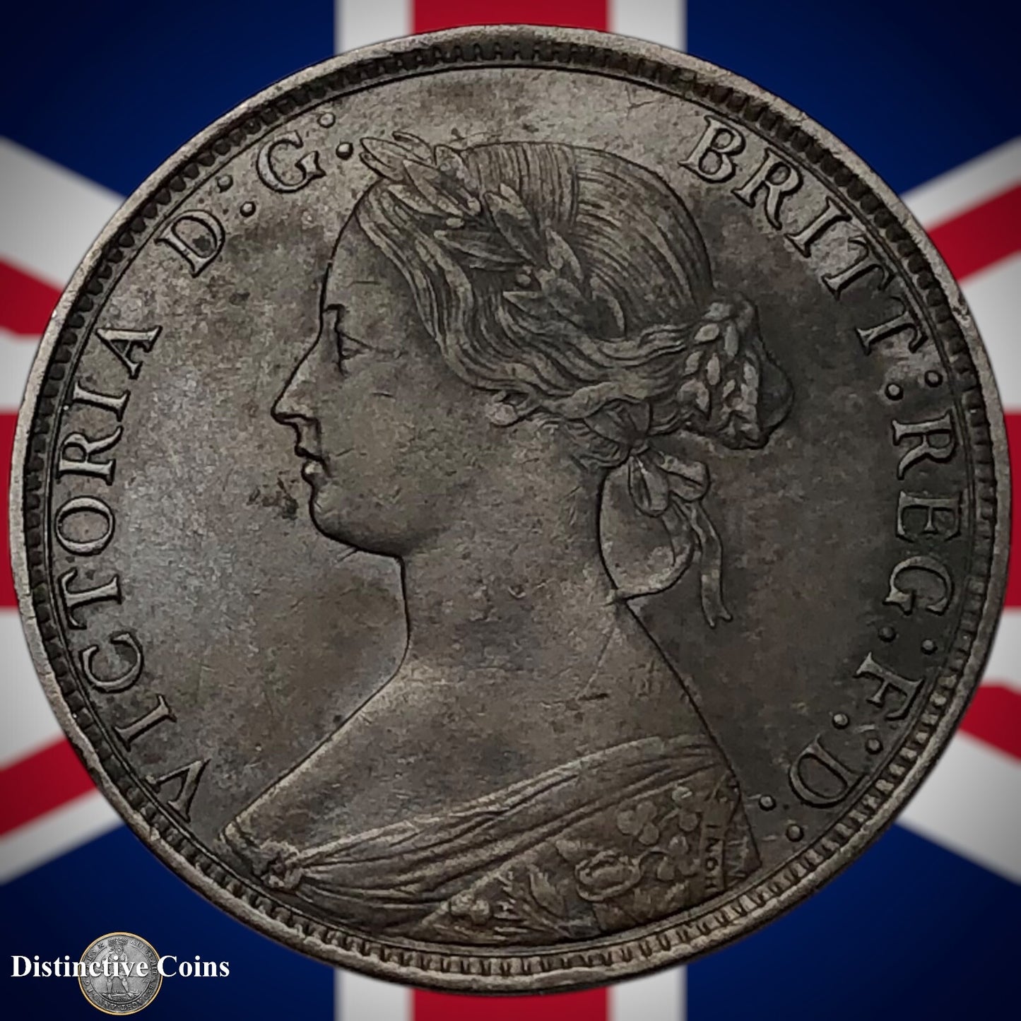 Great Britain 1870 Half Penny 1/2d GB5493