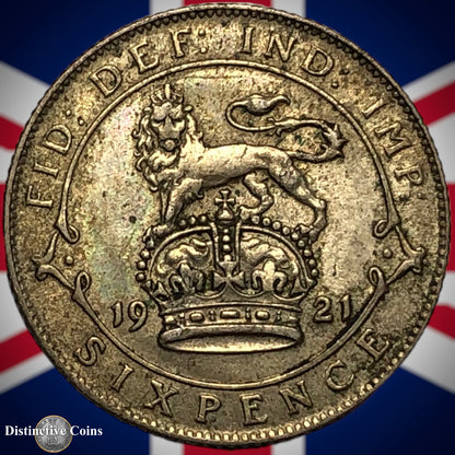 Great Britain 1921 Six Pence GB1640
