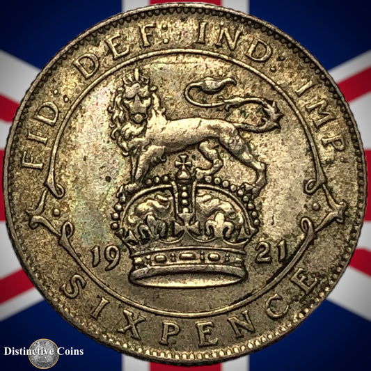 Great Britain 1921 Six Pence GB1640