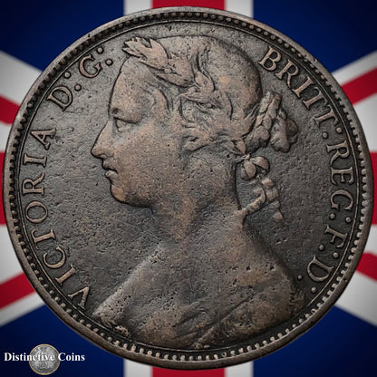 Great Britain 1876 H Penny 1d GB6378