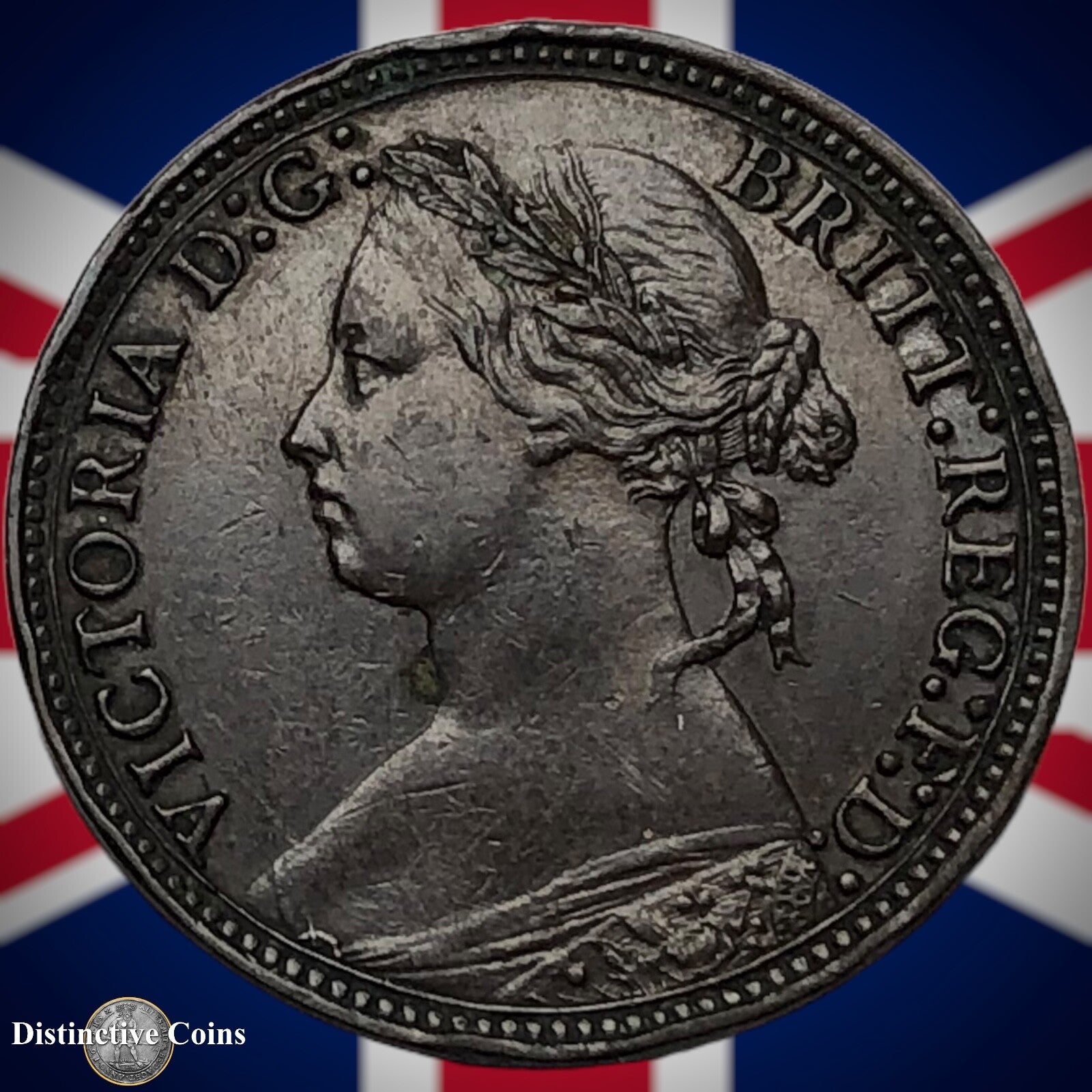 Great Britain 1878 Farthing 1/4d GB3798