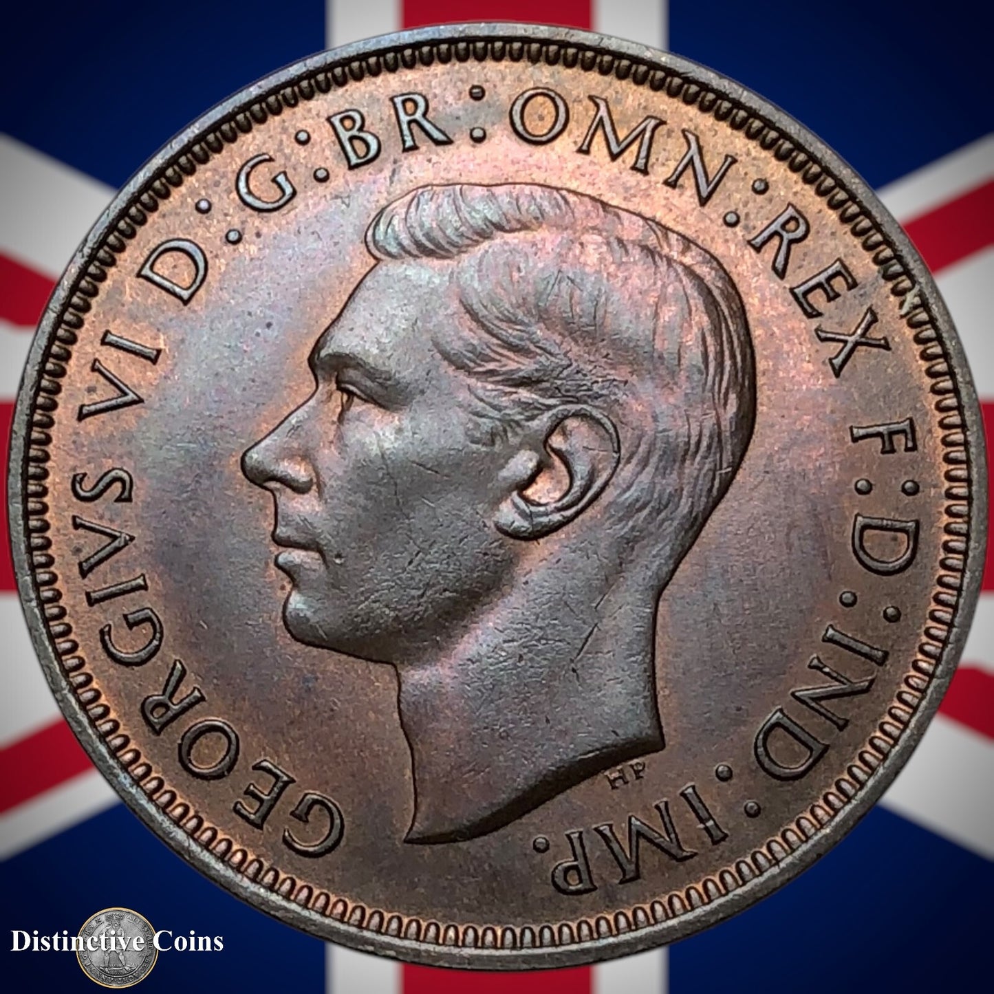 Great Britain 1937 Penny 1d GB7208