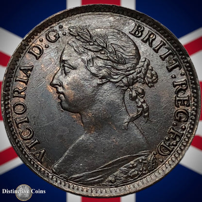 Great Britain 1886 Farthing 1/4d GB4219