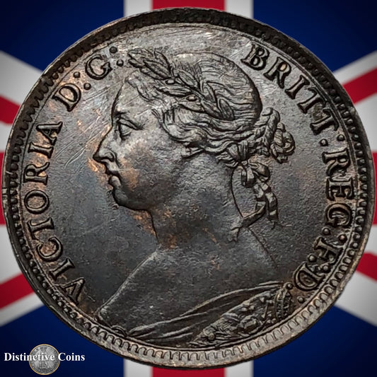 Great Britain 1886 Farthing 1/4d GB4219