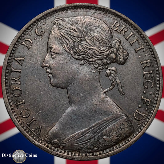 Great Britain 1862 Penny 1d GB6223