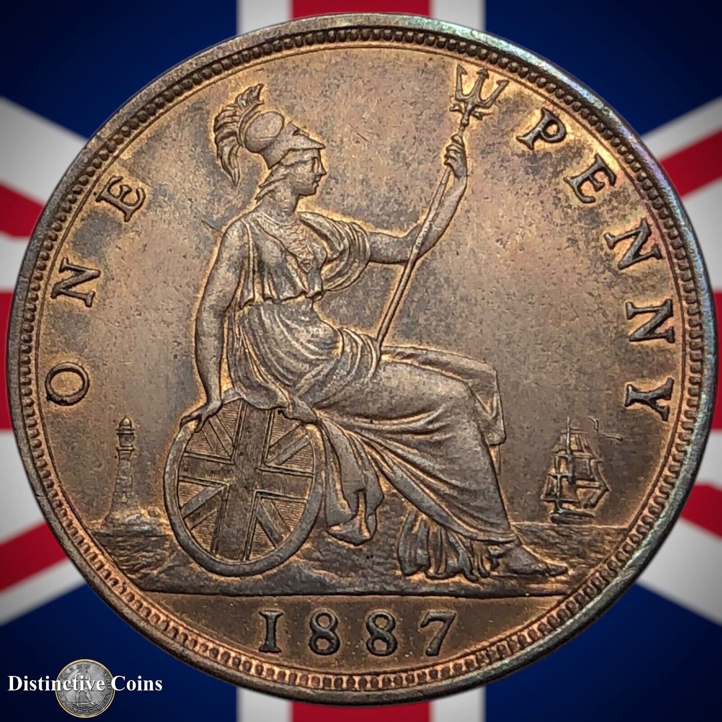 Great Britain 1887 Penny 1d GB6472