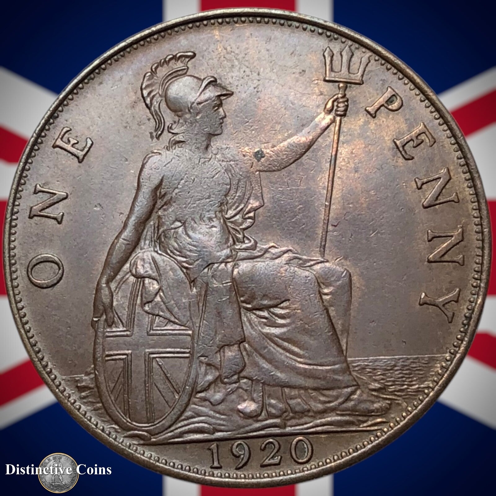 Great Britain 1920 Penny 1d GB6960