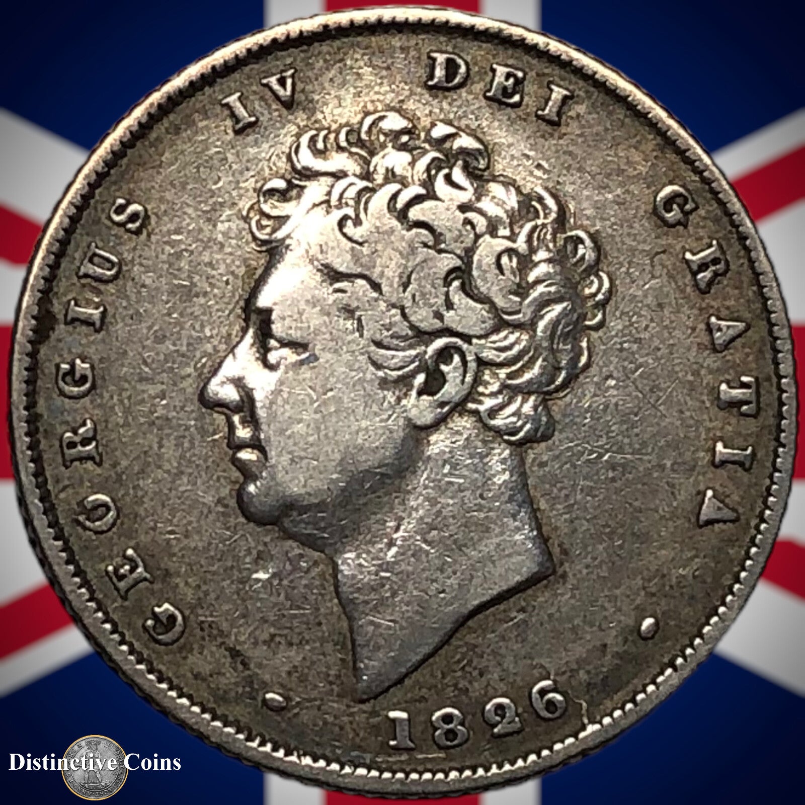 Great Britain 1826 British One Shilling GB0093